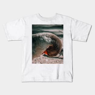 Lake Goose Wildlife Nature Photography Kids T-Shirt